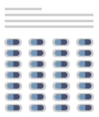 Dispill medication packaging