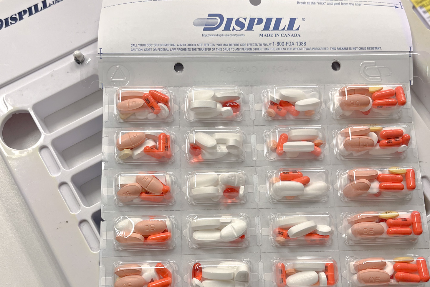 dispill medication packaging