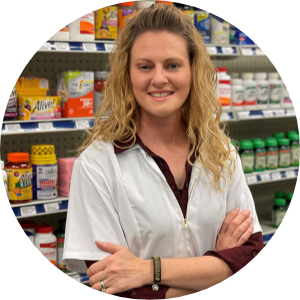 Photo of pharmacist Lindsay Reed
